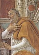 Sandro Botticelli Details of  St Augustine in his Study (mk36) oil